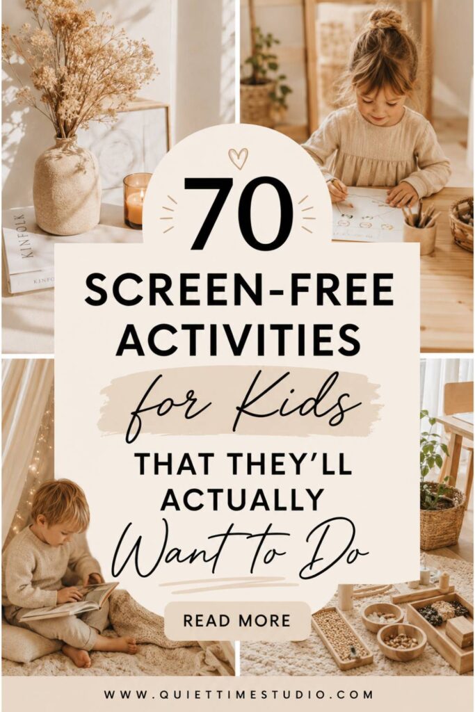 70 screen free ideas for kids