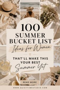 100 summer bucket list ideas for woman