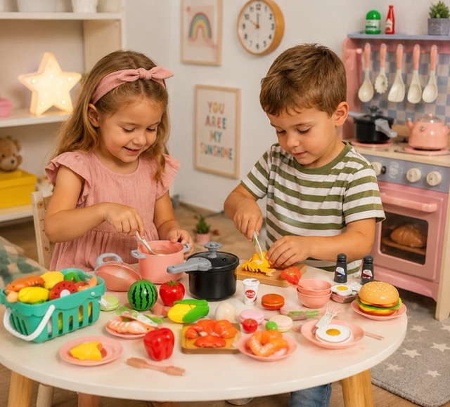 screen free activities for kids rainy days kitchen restaurant play