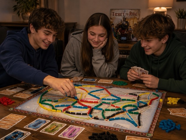 screen free activities for teens rainy days board games